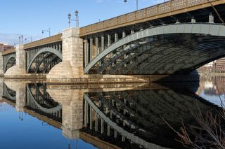 River bridge at dusk, photo by Phil Evenden on Pexels
