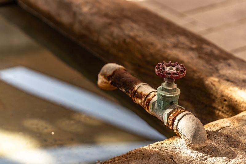 Professional plumber servicing pipes in Denton, Texas