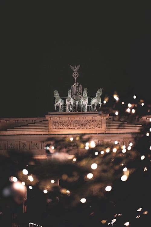 Lichten Bij Brandenburger Tor