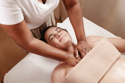 Relaxing Massage in SPA