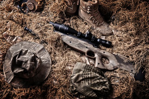 Free stock photo of airsoft, airsoft replica, airsoft sniper Stock Photo