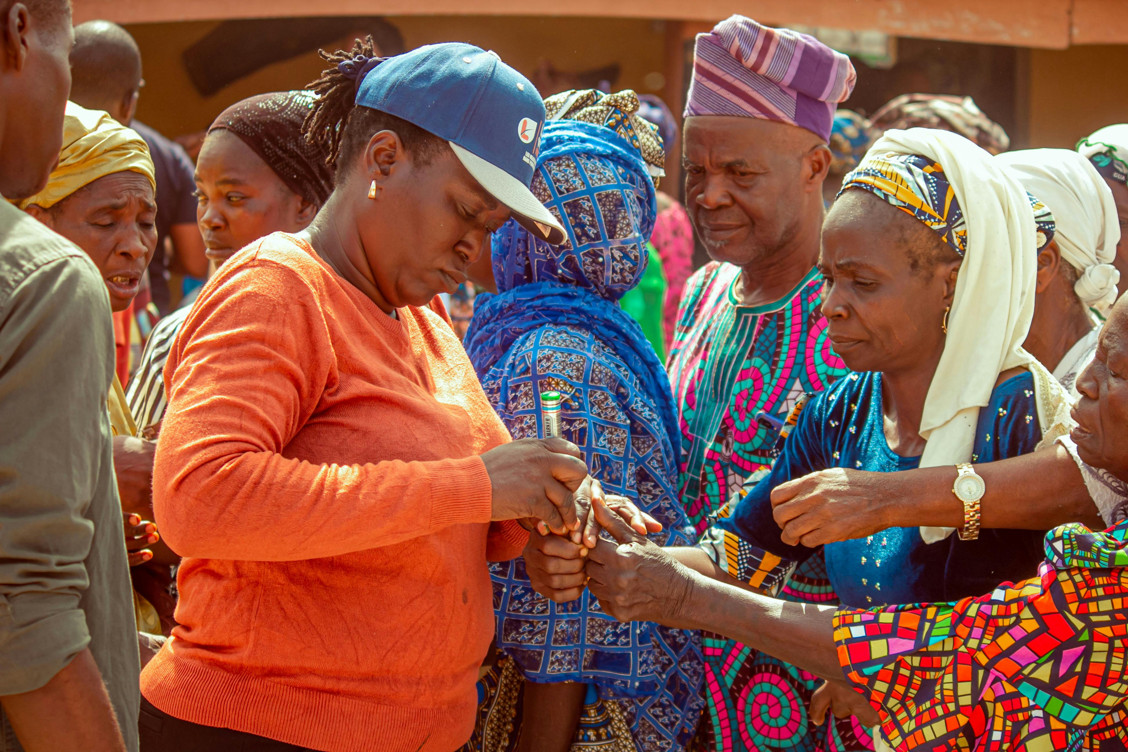 African community gathering
