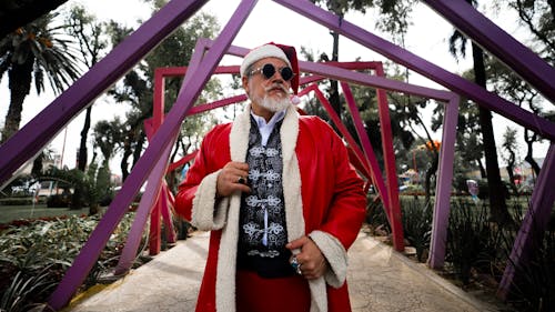 Santa Claus in Sunglasses