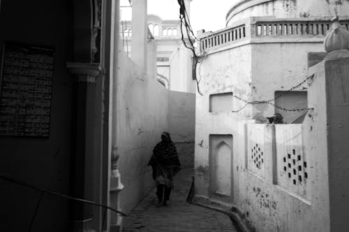 거리파키스탄, 파키스탄, 하얀색과 검은 색의 무료 스톡 사진