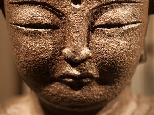 Kostnadsfri bild av ansikte, brons, buddha