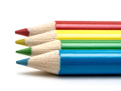 Coloring Pencils in a Studio 
