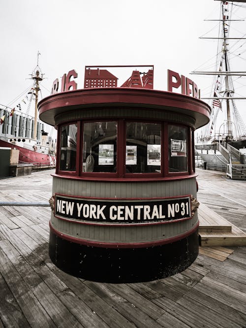 Booth on a Pier in New York