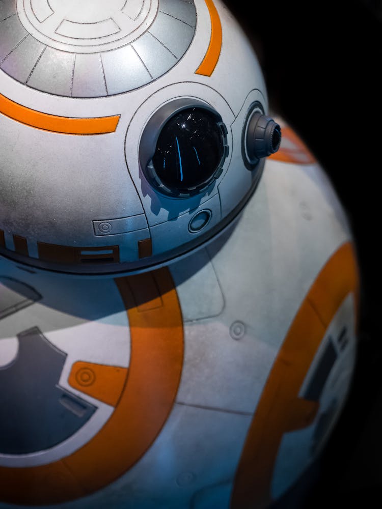 A Close Up Of A Bb - 8 Droid