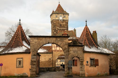 Free stock photo of christmas, germany, rothenburg