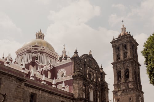 Traditional Cathedral in Mexico 