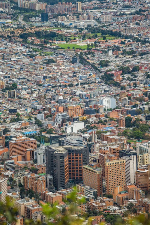 Δωρεάν στοκ φωτογραφιών με bogota, αεροφωτογράφιση, αστικός