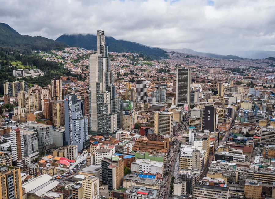 Bogotá, Colombia — a travel moment · stay connected with a Bogotá eSIM from My Holiday SIM