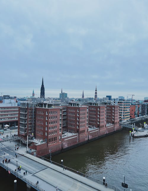 Ilmainen kuvapankkikuva tunnisteilla droonikuva, hampuri, joki