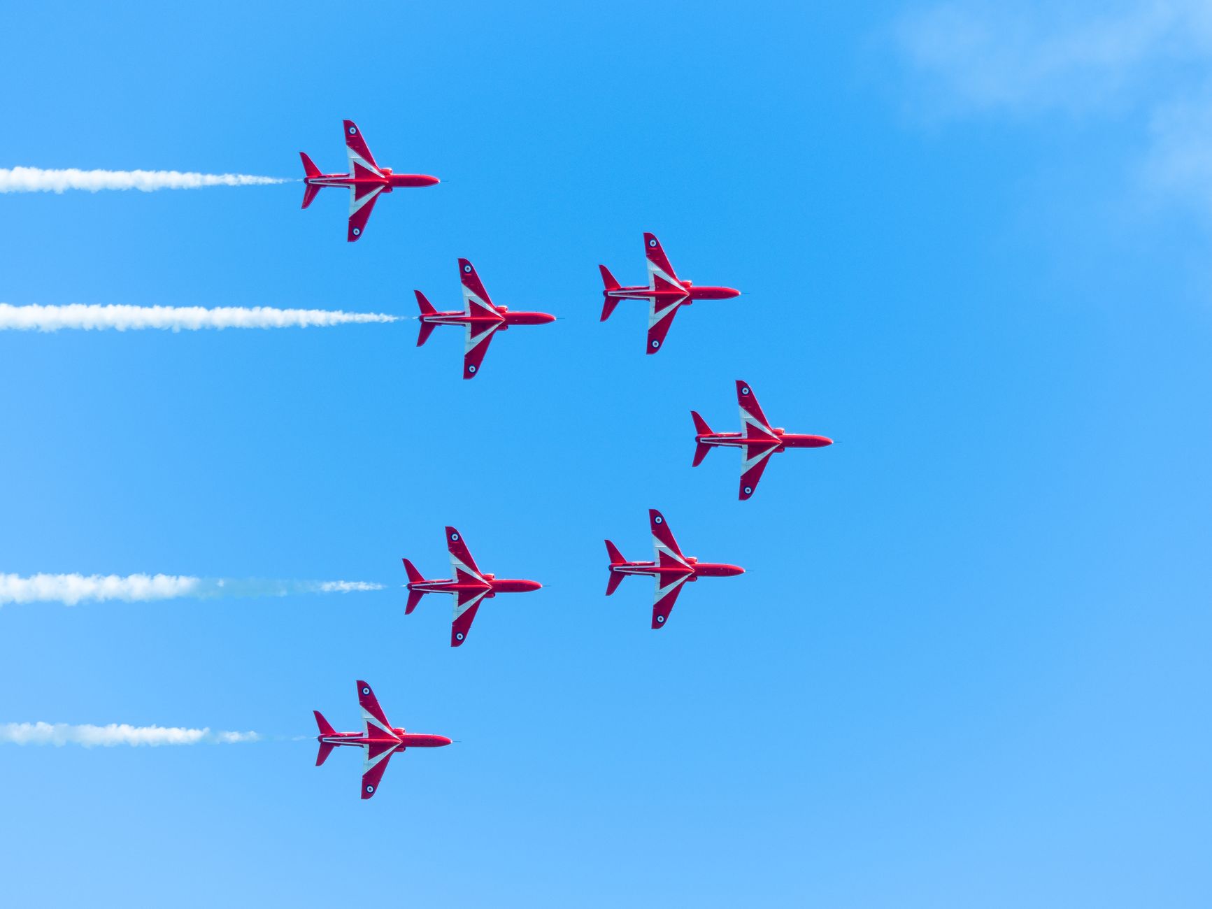 King, Queen watch Red Arrows flypast at Palace