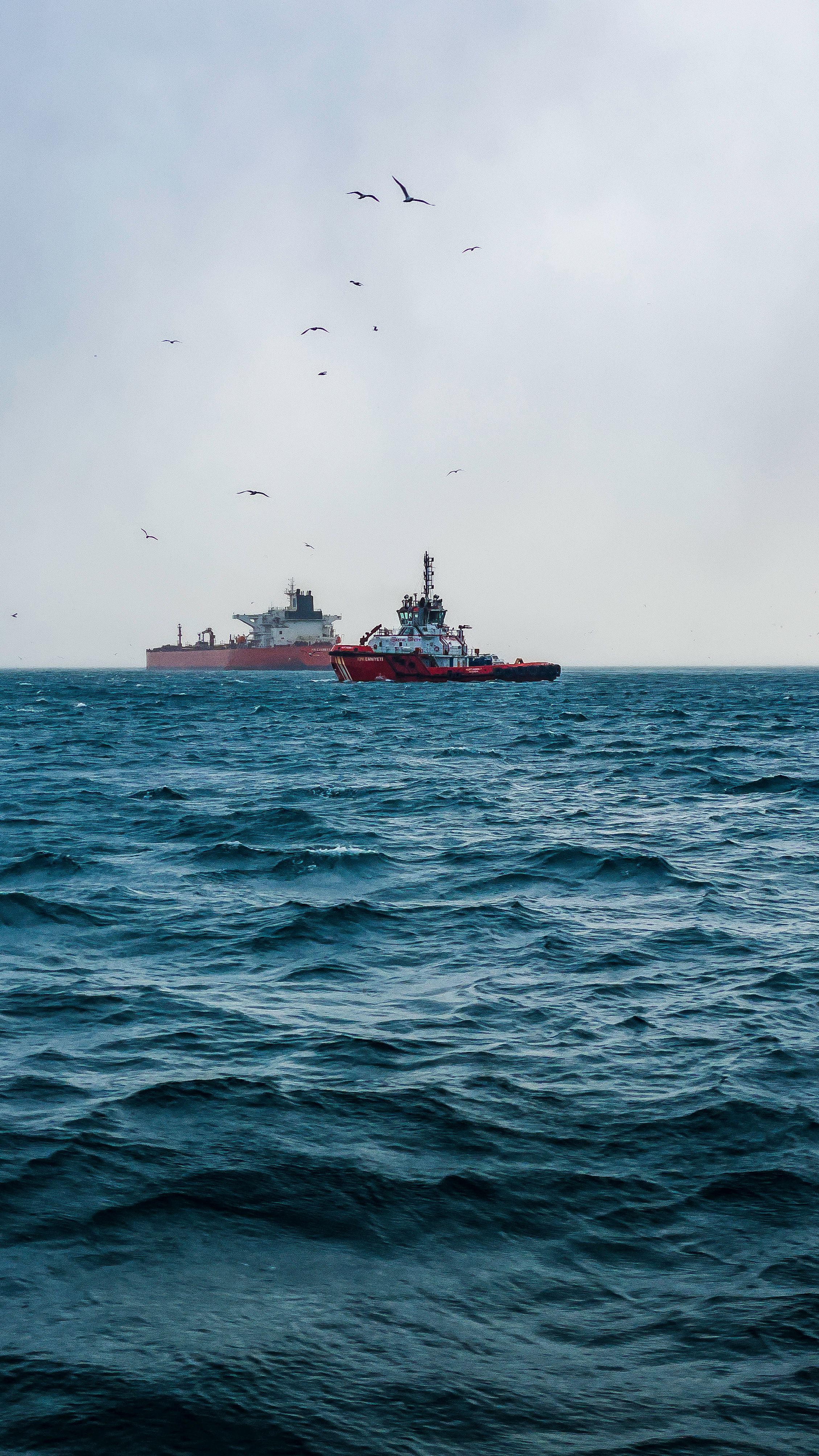 Cargo Ships In Ocean Waves Photos, Download The BEST Free Cargo Ships ...