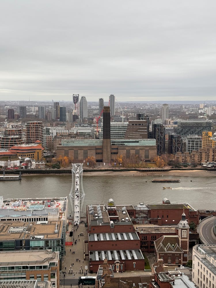 Drone Shot Of London