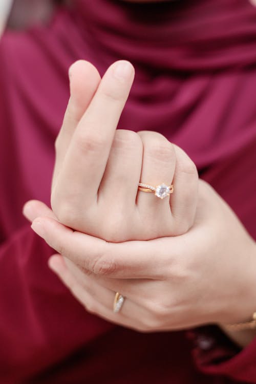 Ring on Woman Finger
