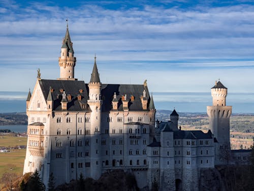 Photos gratuites de allemagne, Château de Neuschwanstein, hohenschwangau