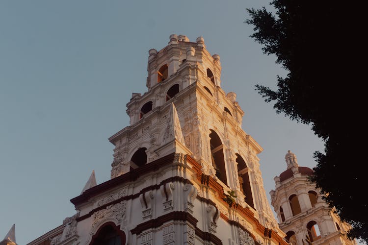 Church Of La Compania In Puebla