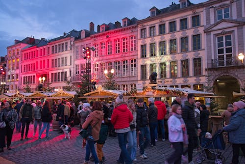 Kostenloses Stock Foto zu weihnachtseinkauf, weihnachtslicht