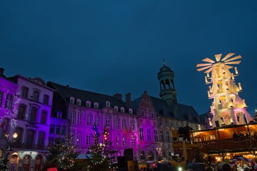 크리스마스 빛, 크리스마스 쇼핑의 무료 스톡 사진