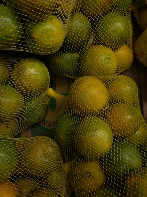 Close up of Apples in Bags