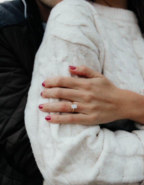 Woman Hand on Arm