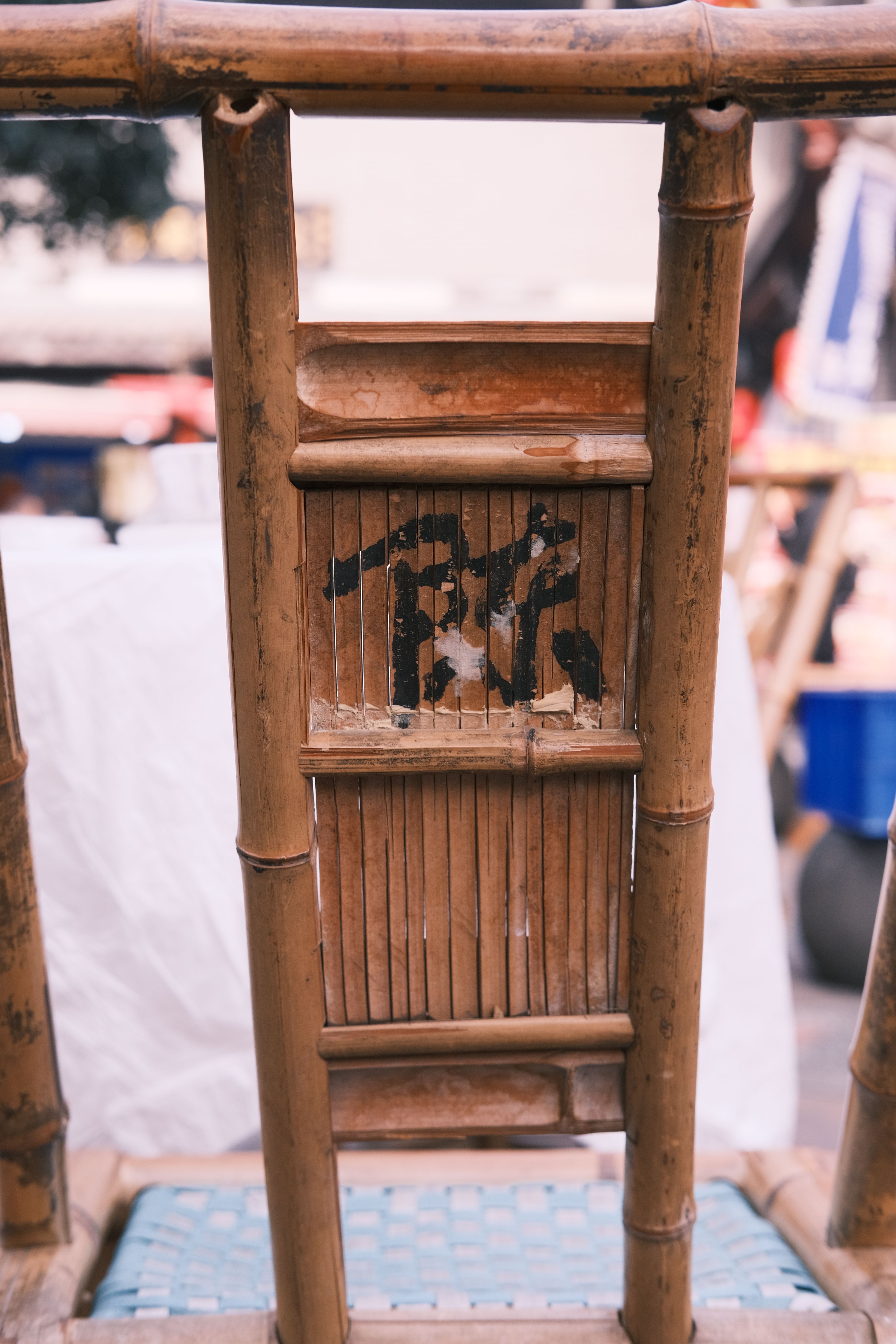 Bamboo Ladder in an Asian Temple · Free Stock Photo