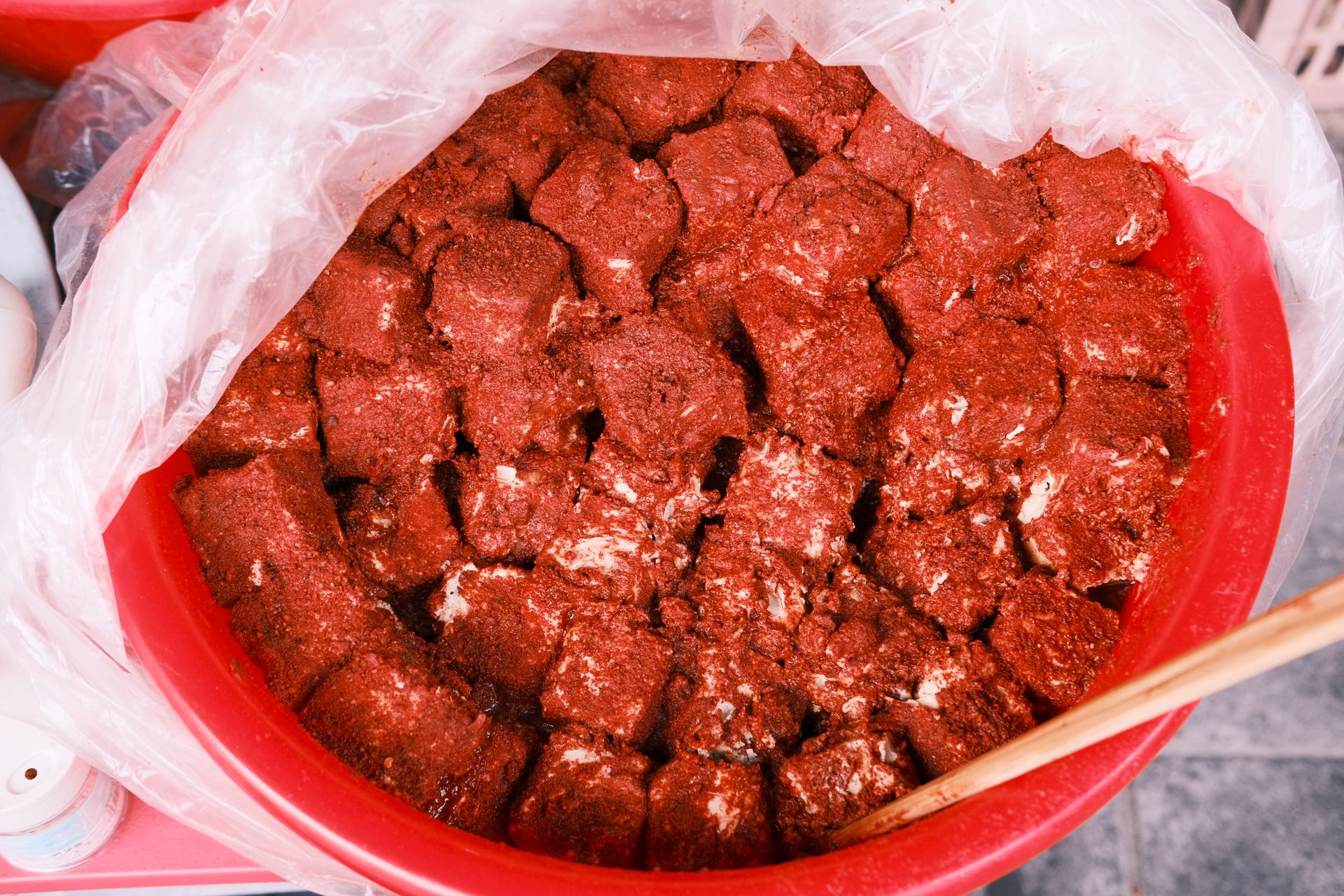 Tofu Prepared in a Bowl