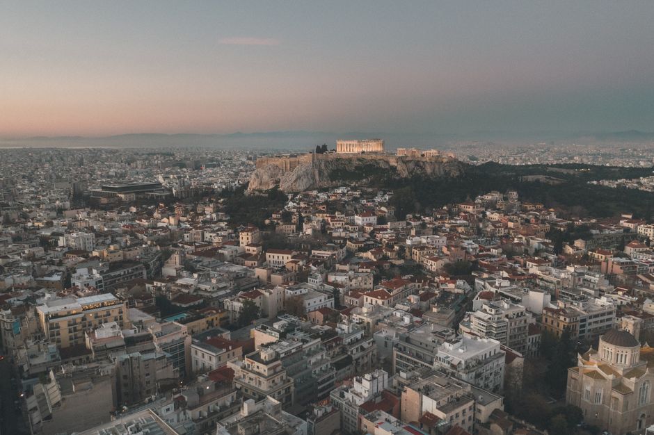 Unbeatable Athens Helicopter Sightseeing Tour | Private Review: The Ultimate Way to Experience Greece's Ancient Capital Review 2026 - Stunning aerial panorama of Athens showcasing Acropolis at sunset.