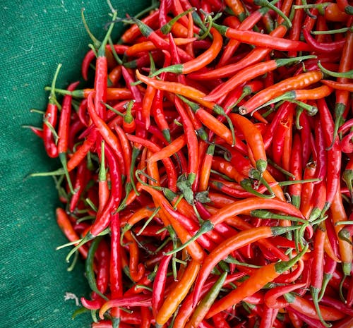 Chili Peppers on Market