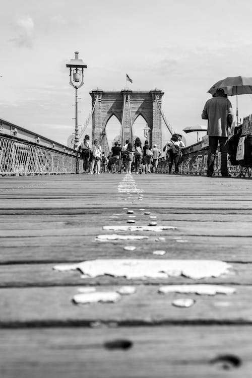 abd, Brooklyn Köprüsü, dikey atış içeren Ücretsiz stok fotoğraf