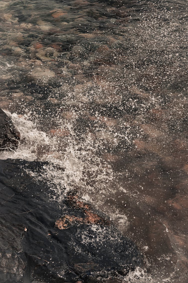 Rocks In Transparent Water