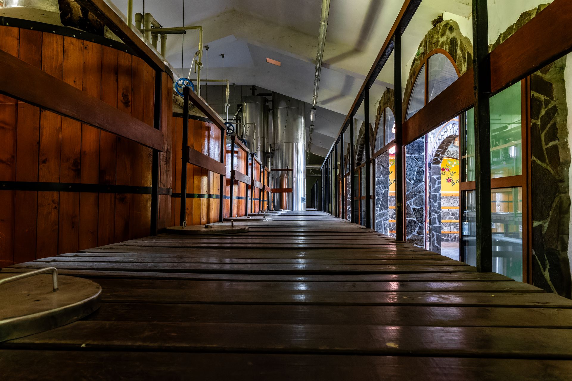 Interior of Brewery Museum