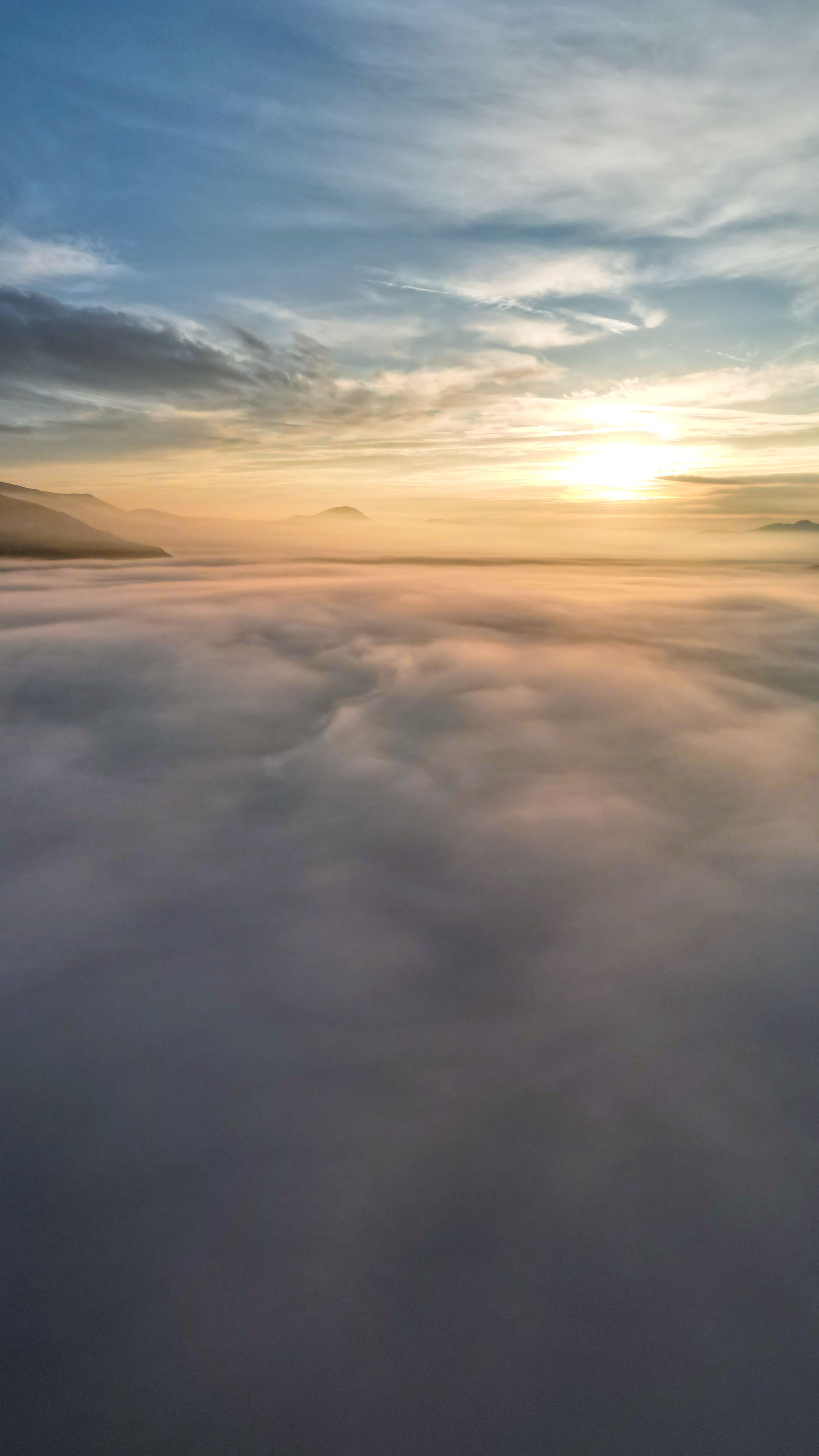 Yellow Clouds on Sky at Sunset · Free Stock Photo