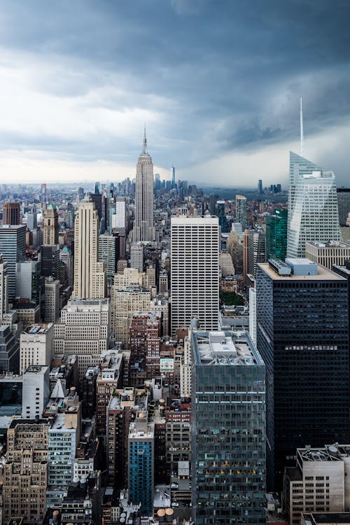 Photos gratuites de architecture moderne, centre-ville, empire state building