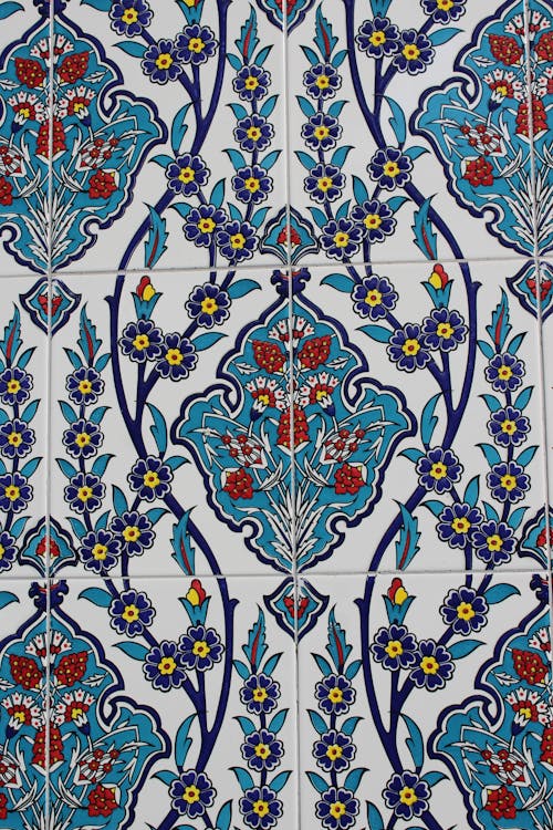 Gratis arkivbilde med arabesque, blomstermønster, design