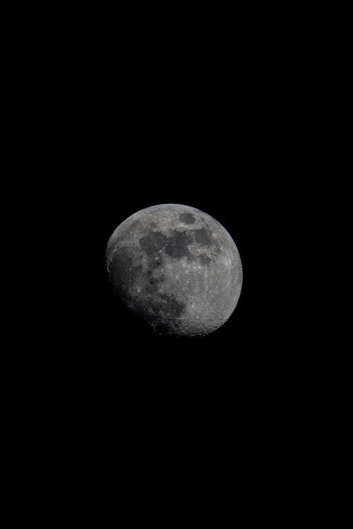ay, dikey atış, gökyüzü içeren Ücretsiz stok fotoğraf