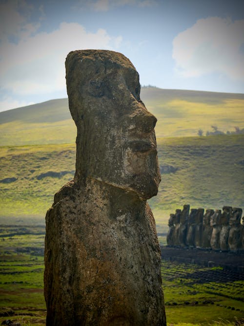 Moai on Easter Island