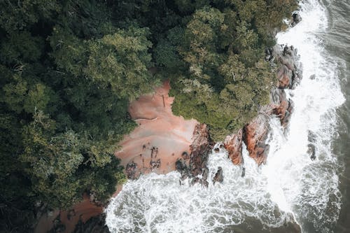 Kostenloses Stock Foto zu luftaufnahmen, meer, meeresküste