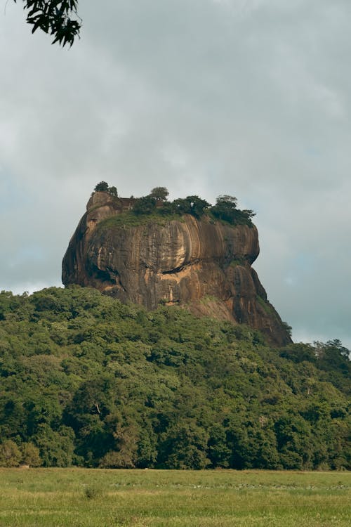 シギリヤロック, スリランカ, 垂直ショットの無料の写真素材