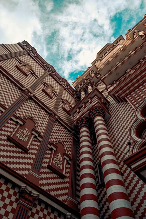 Jami Ul-Alfar 清真寺, 伊斯蘭教, 垂直拍攝 的 免費圖庫相片