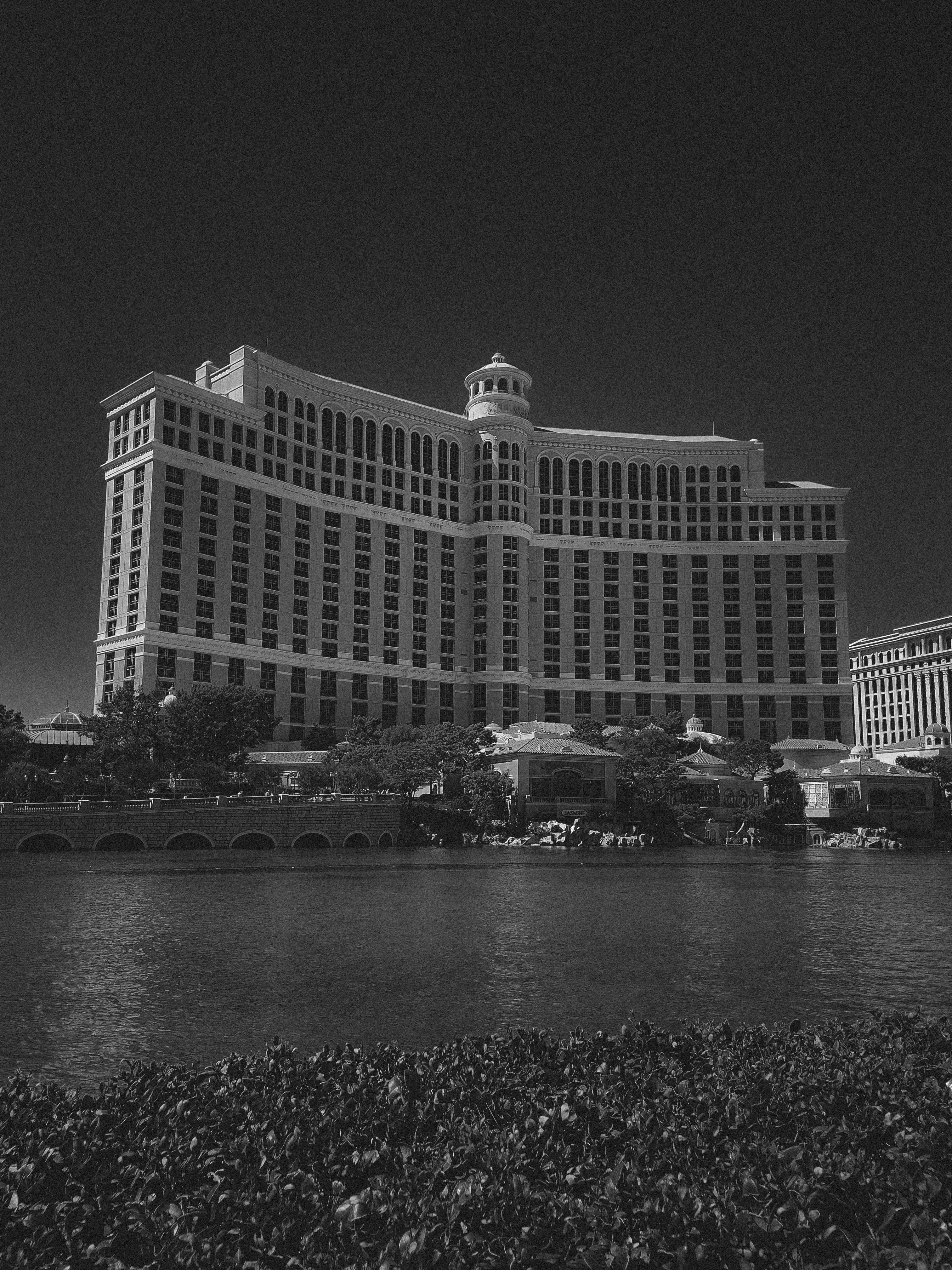 view of the bellagio hotel