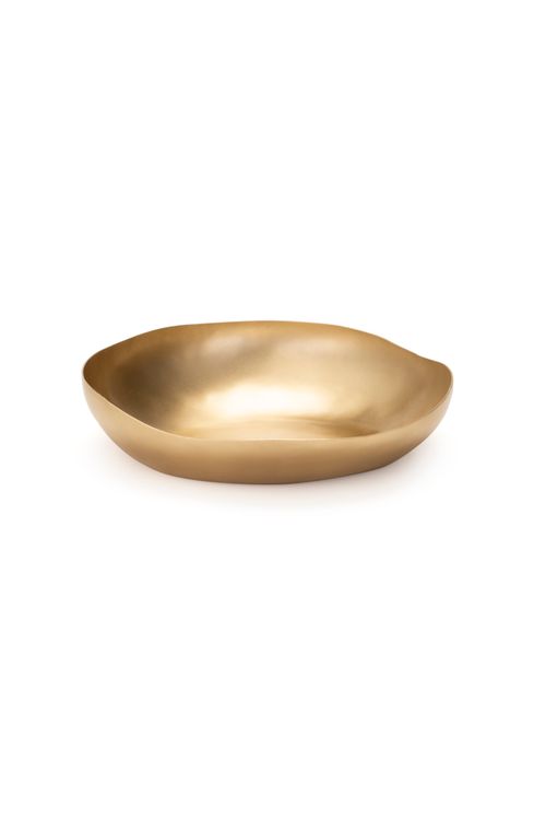 Free Brass Sauce Plate Stock Photo