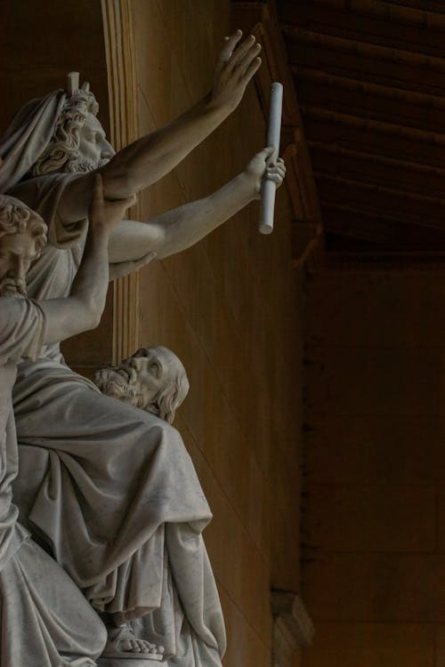 격벽, 그리스 동상, 동상의 무료 스톡 사진