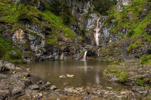 Безкоштовне стокове фото на тему «вода, Водоспад, Долина»