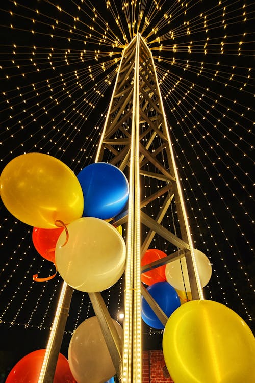 Foto profissional grátis de balões, coluna, comemoração