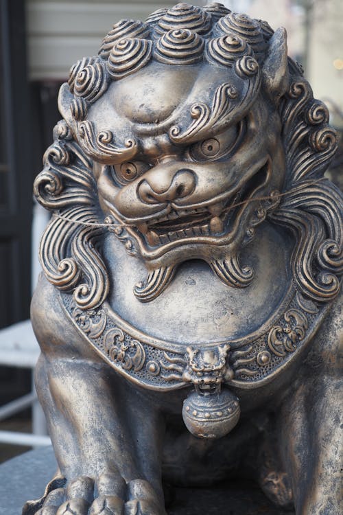 Chinese Lion Sculpture