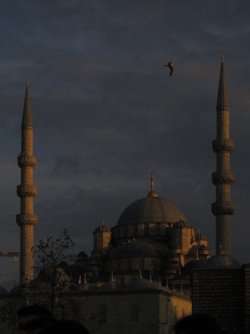 Blue Mosque with Minarets in Istanbul, Turkey