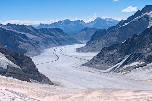 Aletsch Glacier in Switzerland